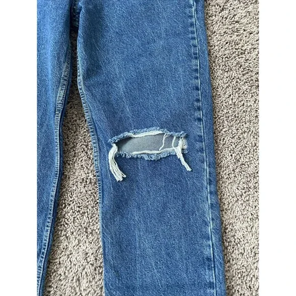Free People We The Free The Lasso Jeans in Sapphire Blue Size 29 New MRSP $98 - Picture 2 of 6